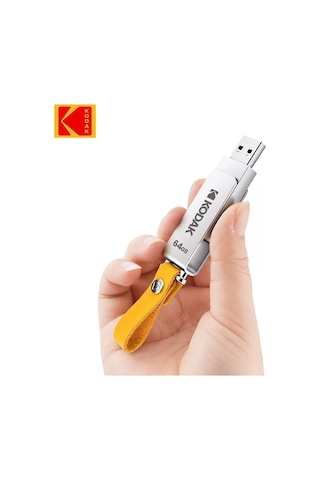 Kodak Yüksek Hızlı Usb Flash Bellek 3.1 Metal Ve Sağlam 64gb