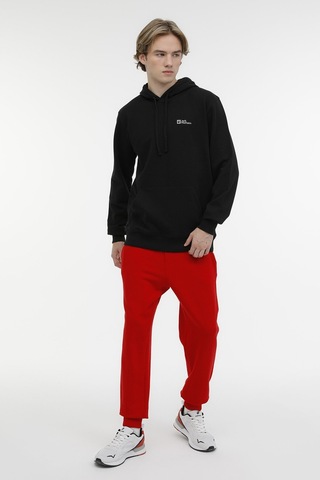 Jack Wolfskin Tommy Hoody M Siyah Erkek Sweatshirt 000000000101906839 S