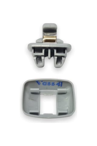 Audi A6 1998-01 Güneşlik Tutucu Klipsi Kancası İnci Gri 4B0857562