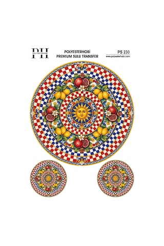 Polyesterhobi Premium Sulu Transfer 25x35 Cm İtalyan Esintisi Ve Limon Desenli Ps 230 Polyesterhobi Premium Sulu Transfer 25x35 Cm İtalyan Esintisi Ve Limon Desenli Ps 230