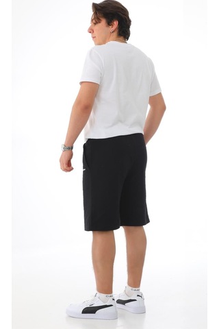 Penyebizden Erkek Regular Fit Normal Kesim %100 Pamuklu Şort-siyah