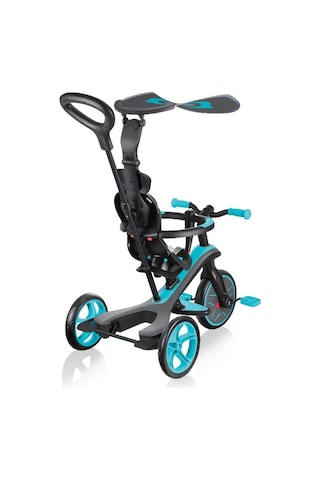 Globber Explorer 4 in 1 3 Tekerlekli Bisiklet Mavi