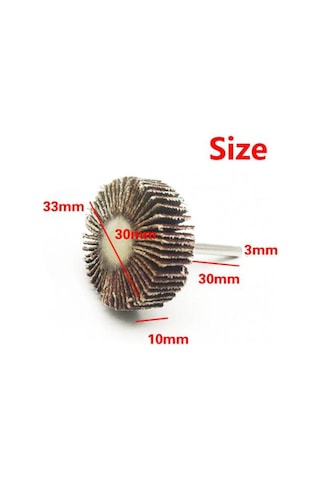 Mini Gravür Cihazlara Flap Zımpara Disk Seti
