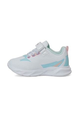 Kinetix Lıster Pu J B Beyaz Kız Çocuk Spor Ayakkabı 000000000102694613 Beyaz-su Yesılı-a Pembe