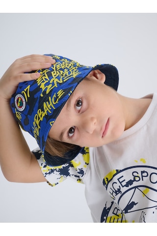 Çocuk Çift Taraflı Şapka Fb Laci Yeni