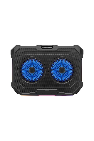 Rampage Sirius S46 Işıklı Ve Fanlı Ayarlanabilir Laptop Soğutucu 125 x 125 x 15 CM