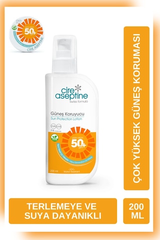 Cire Aseptine Spf50+ Güneş Koruyucu 200 Ml