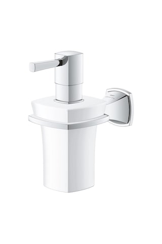 Grohe Sıvı Sabunluk Ve Tutacağı Grandera Krom - 40910000 Gri - Gümüş