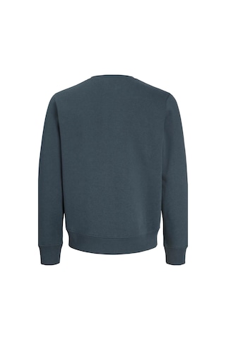 Jack & Jones Jjmunk Erkek Bisiklet Yaka Sweatshirt Rahat Günlük Mavi