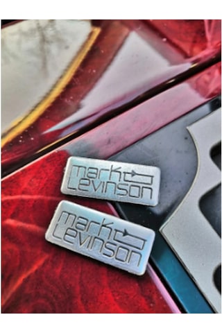 Mark Levinson Hoparlör Krom Metal 3M Logo Amblem 2 Li Set (503744213)