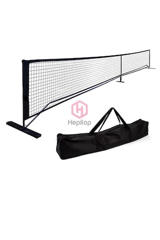 Hepitop Taşınabilir Çantalı Badminton Filesi 6 Metre