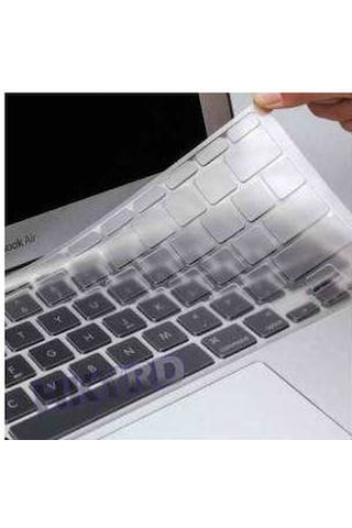 Apple Uyumlu MacBook Si̇Li̇Kon Klavye Koruyucu Us