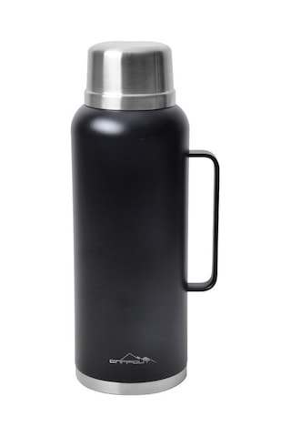 NURGAZ Campout Çift Katmanlı Termos 2600 ml Siyah (NG 166)