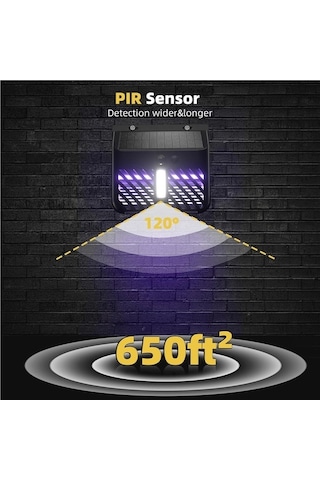 Novahub Güneş Sivrisinek Katili Lamba, Yüksek Güç Hareket Sensörü