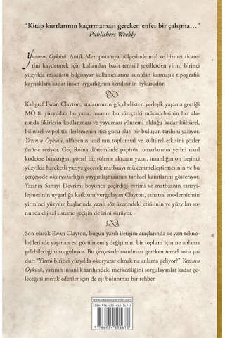 Yazının Öyküsü: Altın İpin Yolculuğu - Ewan Clayton / Pegasus Yayınları