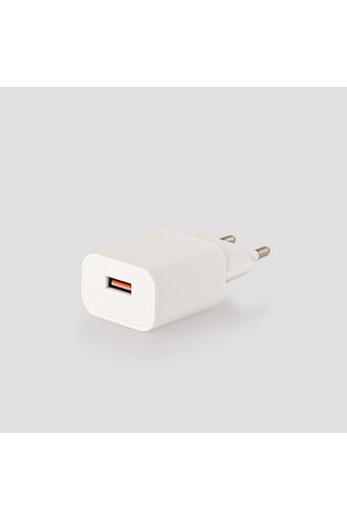 Cta-524ulb 12w 5v 2.4a Usb 3.0 + Usb To Lıghtnıng 3a Kablolu Set Beyaz Seyahat Şarjı