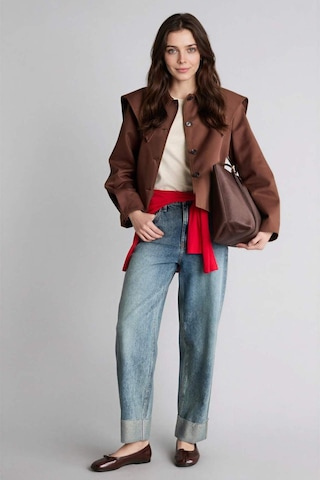 Defacto Relax Fıt Gabardin Trençkot H2393ax26spbn192 Kahve-bn192