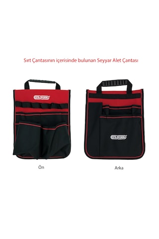 Ceta Form Teknisyen Sırt Çantası 355X460X225 A26-Bp01