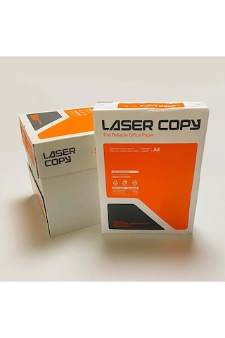 Laser Copy Garantili Fotokopi Kağıdı 5 Paket A4 80 gr 2500 Yaprak