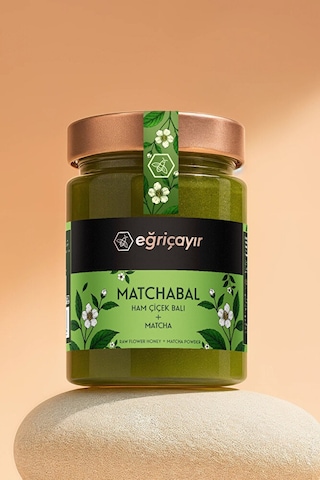 Matchabal Ham Çiçek Balı + Matcha 420g