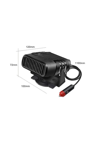 Wezone Araç İçi Taşınabilir Hızlı Isıtma Ve Soğutma Sistemli Buz Çözücü & Buğu Giderici Fan