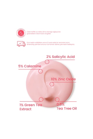 Cosmogenesis Labs Akne Önleyici Kurutucu Losyon 30ml – Yatıştırıcı Siyah Nokta Azaltıcı Vegan (%5 KALAMİN - YEŞİL ÇAY)