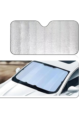 Katlanabilir Araç Ön Cam Güneşlik Isı Işık Önleyici Honda Civic Peugeot 3008 Volkswagen Passat Nissan Qashqai