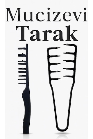 Mucizevi Tarak Saç Şekillendirme Tarağı 0011