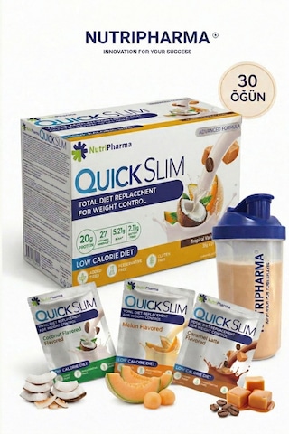 Whey Proteinli Öğün Yerine Geçen Shake Tropikal Karışık Kutu Bariatrik Protein 30 Saşe + Shaker Karışık