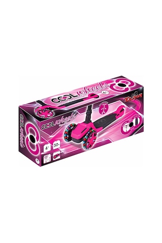 Furkan Toys Cool Wheels Tulpar 4+ Yaş Işıklı Katlanabilir Scooter