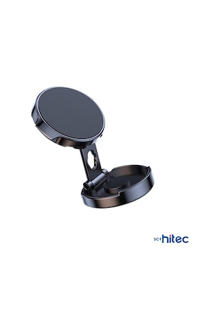 Schitec Katlanabilir Manyetik Araç İçi Telefon Tutucu Siyah