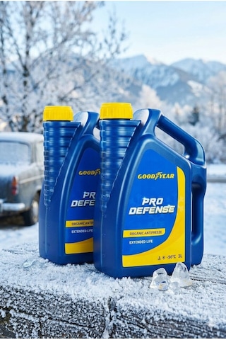 Goodyear Goodyear -56 C Pro Defense Kırmızı Organik 2'li Set Antifriz 3 Lt 2 X 3 Litre