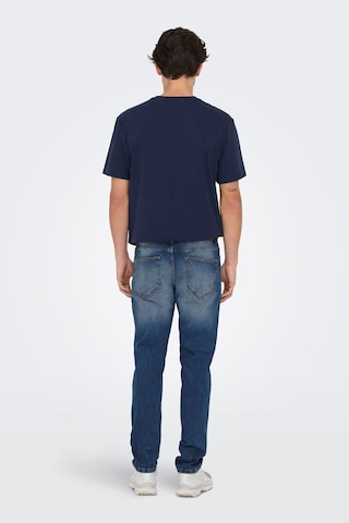 Only & Sons Onsloom Slım One Mbd 6466 Azg Dnm Vd 22026466 Mavi