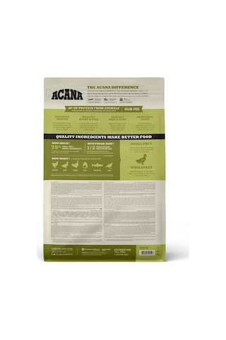 Acana Grasslands Ördek Tavuk Hindi ve Balıklı Tüm Irk Yetişkin Kedi Maması 1800 G