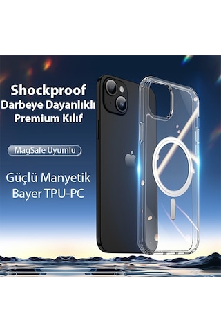 Dux Ducis Clin Mag Apple Uyumlu iPhone  15 Magsafe Manyetik Silikon Kılıf