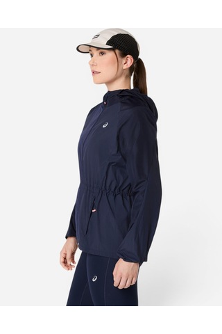 Asics Road Packable Jacket Kadın Lacivert Ceket 2012d076-400
