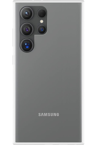 Samsung Galaxy Uyumlu S24 Ultra Kapak 1mm Süper Silikon Şeffaf Kılıf