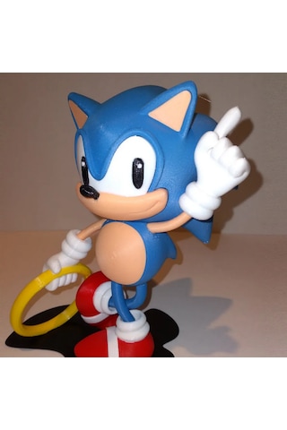 Sonic Klasik Renkli Figür