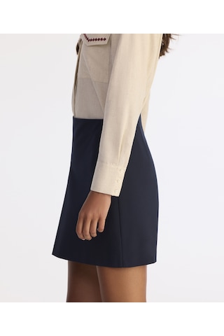 Yargıcı A Form Normal Bel Etek 25kket4025x 004 Lacivert