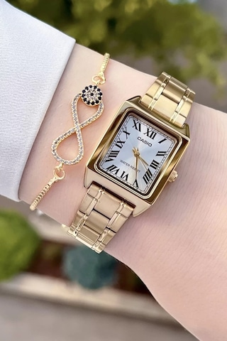 Casio Csgnct68 Kadın Kol Saati Altın