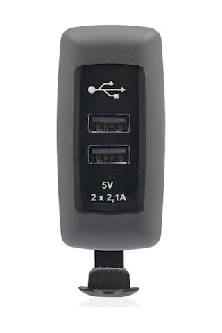 Sanel Usb Şarj Küpteşte Montajlı Çlft Çıkış 12//24v 4.2a Suc8 Suc8b.dg
