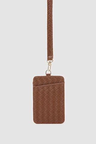 Shule Bags Office Business Askılı Kadın Kartlık Taba