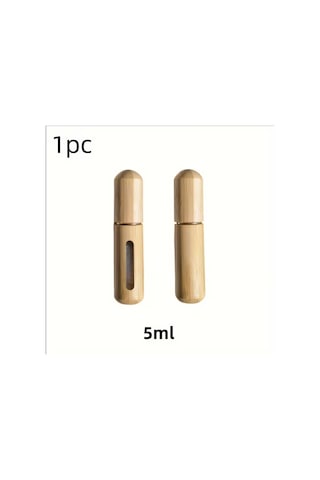 Sge Teknoloji Bambu 5 Ml Doldurulabilir Parfüm Şişesi Taşınabilir Cep Seyahat Parfüm Şişesi Atomizer