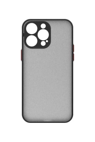 Apple Uyumlu iPhone 14 Pro Max Kılıf Zore Hux Kapak Siyah
