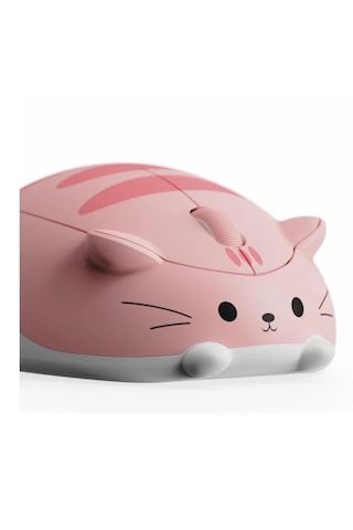 Akko X Waigua Cat Pink Angie Kablosuz Simetrik Mouse