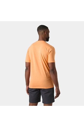 Helly Hansen Hh Tech Logo Erkek T-shirt-32442 Turuncu
