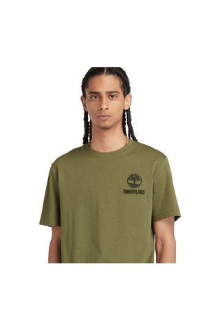 Timberland Short Sleeve Back Logo Graphic Tee Erkek T-shirt Tb0a5v7kcr31 001