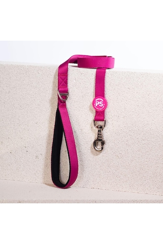 Fuşya Leash Kedi Köpek Sevk & Gezdirme Kayışı Köpek Uzatma Tasması Fuşya