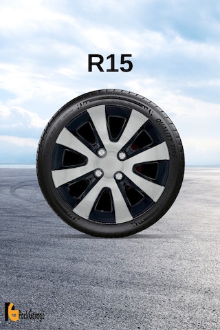 Chevrolet Aveo 15'' İnç Jant Kapağı 4 Adet Siyah Gri C101