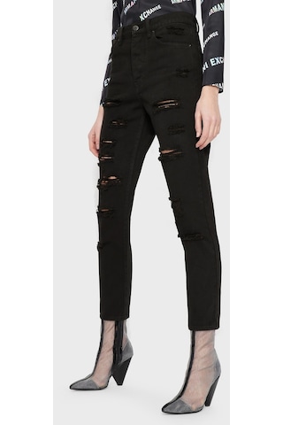 Armani Exchange Kadın Kot Pantolon 3ryj51 Y1hrz 1200 Siyah